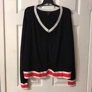 Worthington black sweater- Size XL